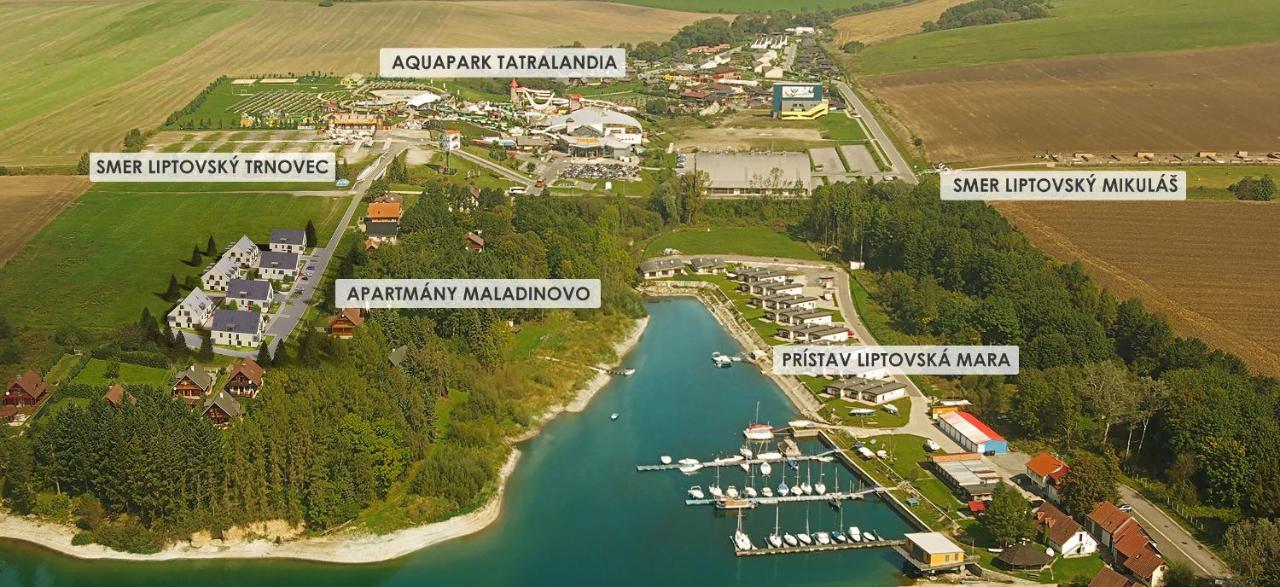 Rezort Maladinovo Pri Liptovskej Mare Liptovský Mikuláš Esterno foto